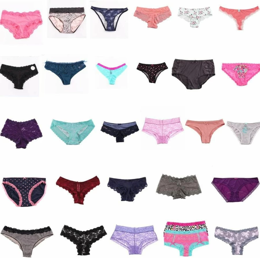 UWOCEKA Women's Underwear 12 Pack - Assorted Boyshort & Hipster Briefs Cotton Panties for Comfort