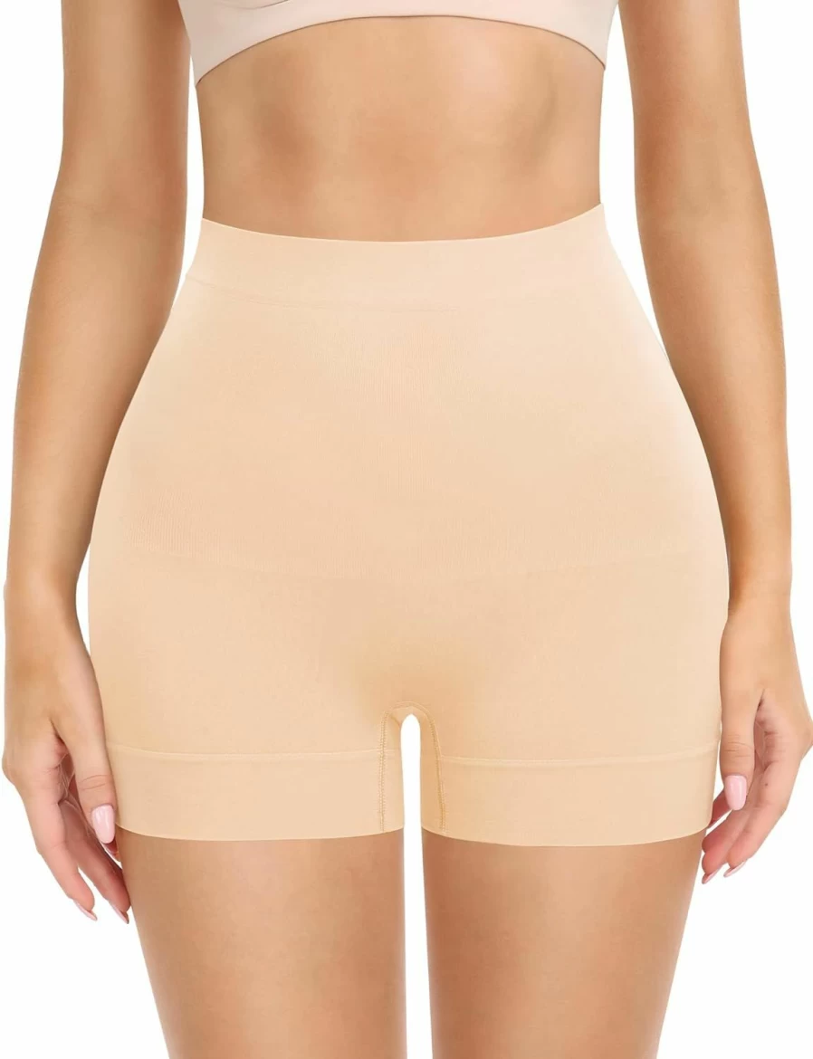 Yeblues High Waist Tummy Control Shapewear Shorts for Women - Slimming Boyshorts Underwear, Body Shaper Girdle for Under Dresses