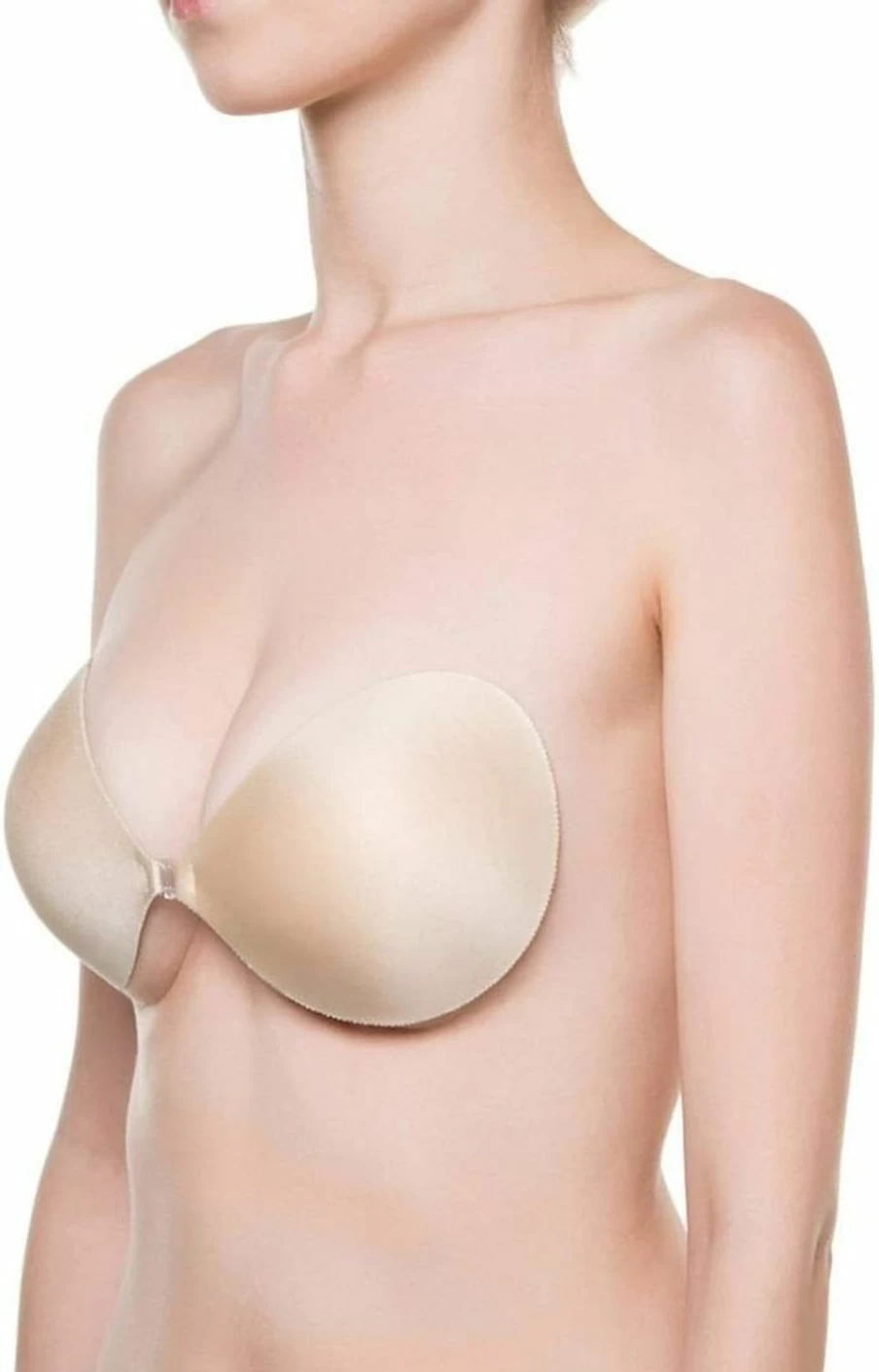 NuBra Women's Seamless Push Up Bra - Invisible Adhesive Bra for Enhanced Lift & Comfort