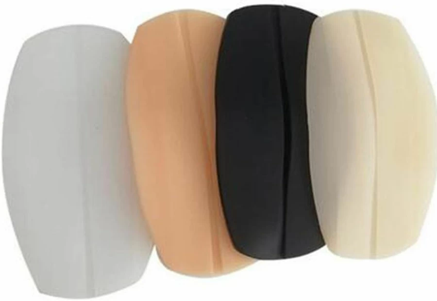 YOYO Silicone Bra Strap Cushions - 3 Pair Non-Slip Shoulder Pads for Pain Relief, Comfort & Support (Multicolored)
