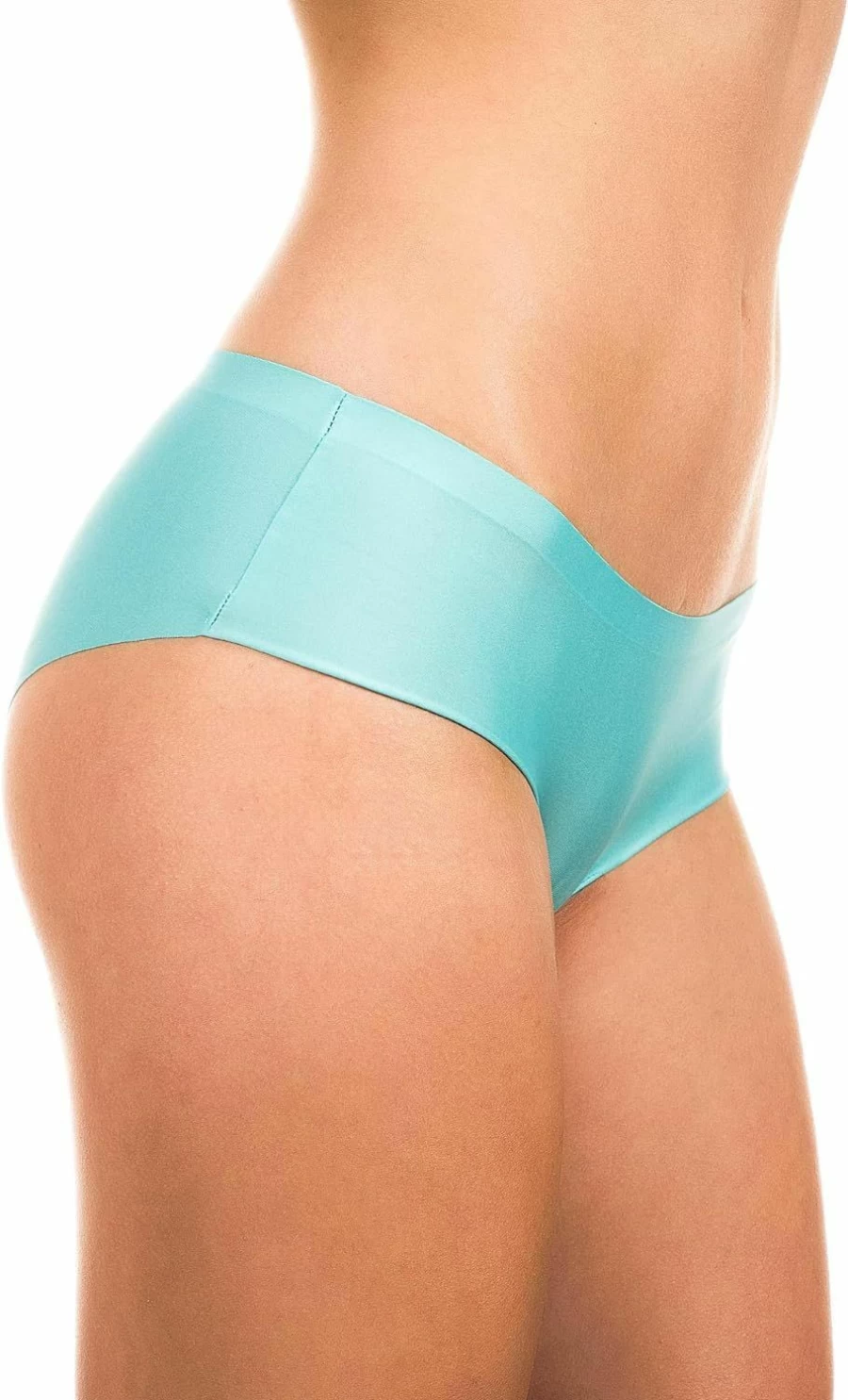 Alyce Ives Women's Seamless No Show Panties 12 Pack - Laser Cut Invisible Underwear for Yoga Pants & Comfort