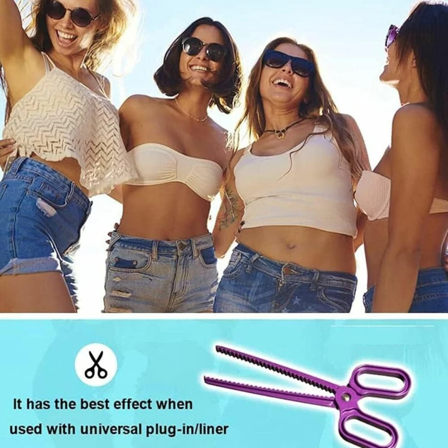 Brteyes Bra Cup Adjuster and Chest Pad Scissors for Easy Bra Adjustment and Accessory Clipping
