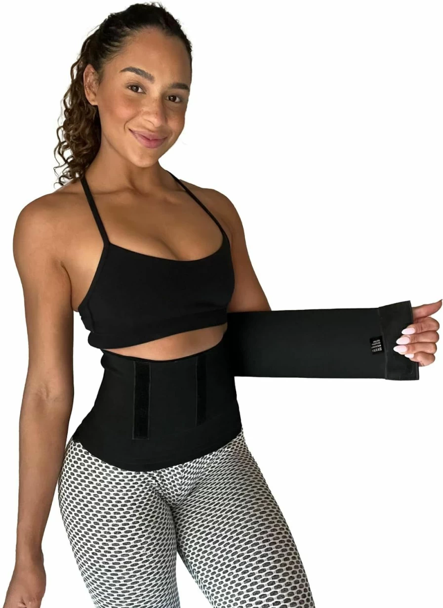 "Snatch Band Extra Long Waist Trainer for Women - No Show Stomach Shapewear Under Clothes, Bandage Wrap Waist Shaper"