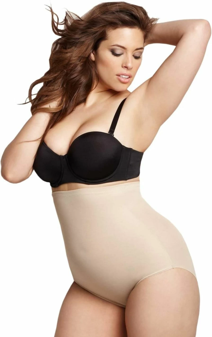 "Naomi and Nicole Women's Plus Size High Waist Comfort Briefs – Ultra Soft & Supportive Underwear"