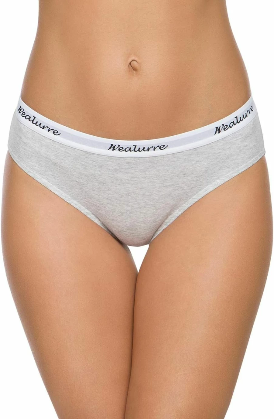 Wealurre Women's Cotton Bikini Underwear Multipack - Breathable Low Rise Sport Panties for Women