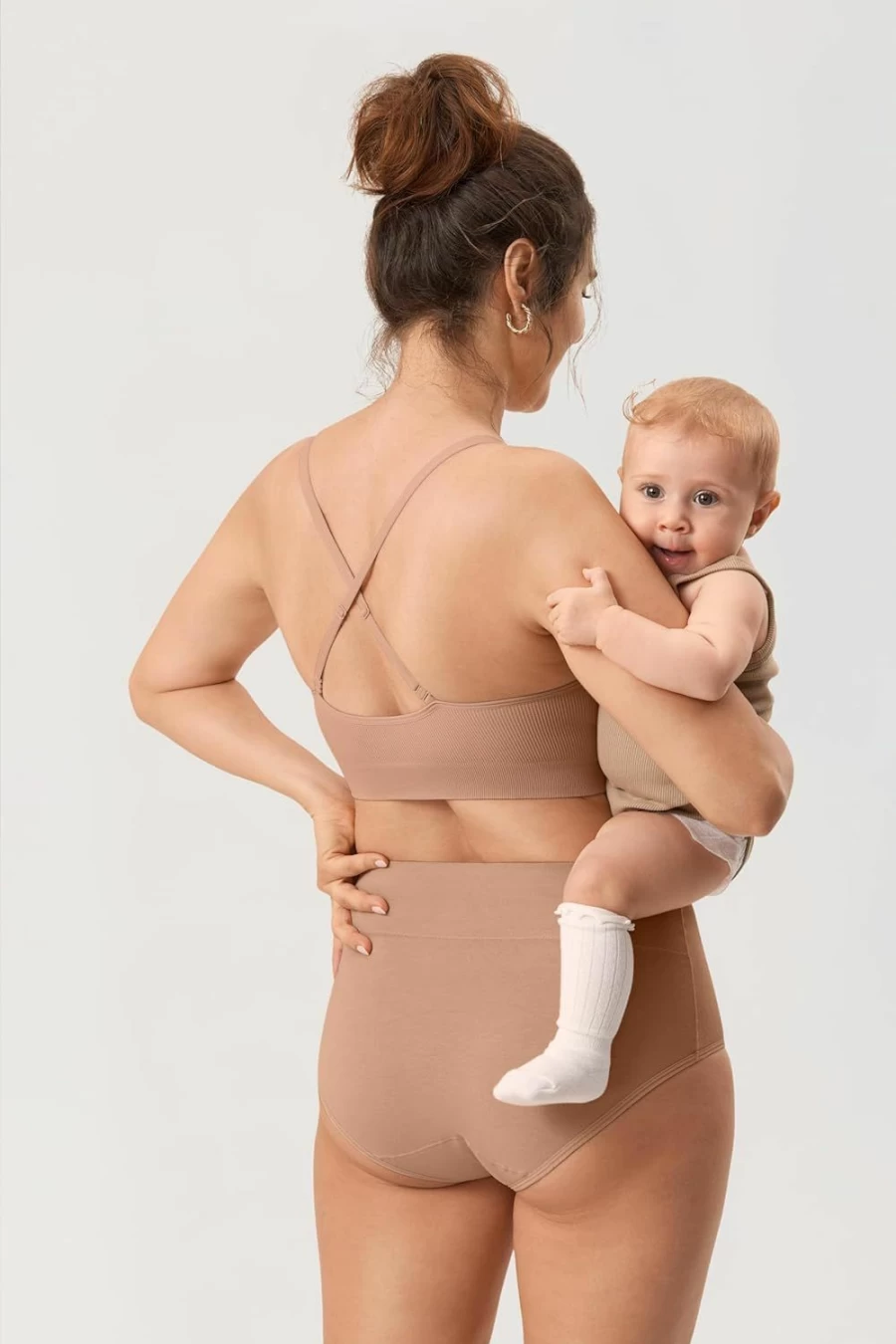 MOMANDA Women's Wireless Nursing Bra - Seamless Maternity Sports Bra for Breastfeeding & Sleep, Comfortable Support Bralette
