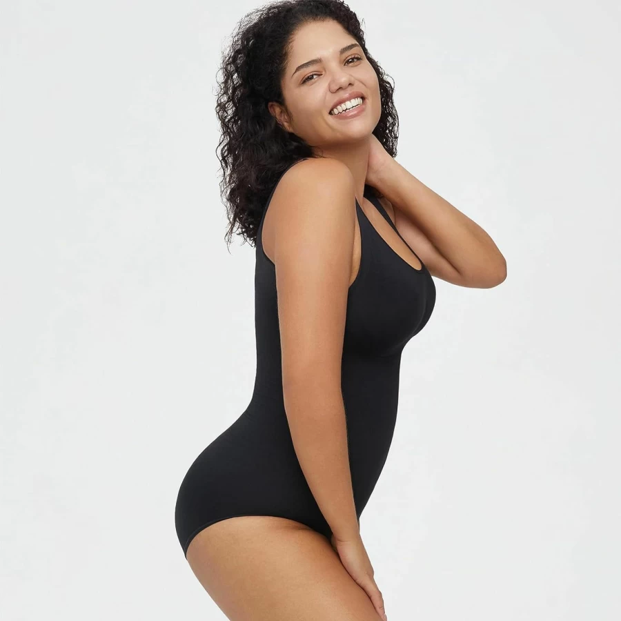"AMRIY Women's Tummy Control Shapewear Bodysuit - Waist Trainer & Butt Lifter for Slimming"